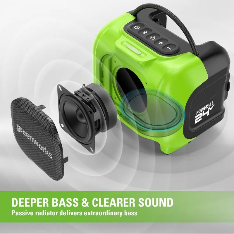 24 Volt bluetooth speaker