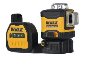 DEWALT MULTIVOLTAGE 12V18V 3X360° LASER (GROEN)  ZONDER ACCU EN LADER