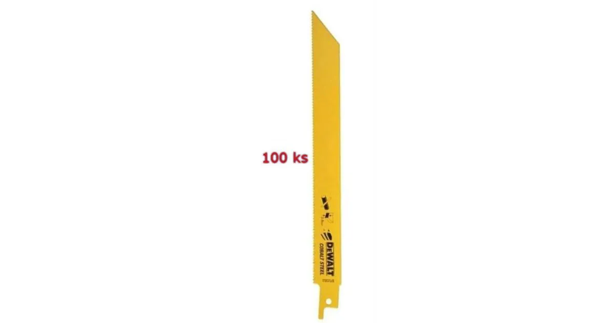 DeWALT Speciaal mes voor pallets, 225 mm (100 stuks) DT2400