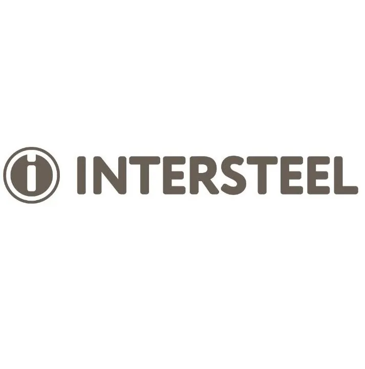 Intersteel Deurkruk Baustil op vierkant rozet PVD messingkleur