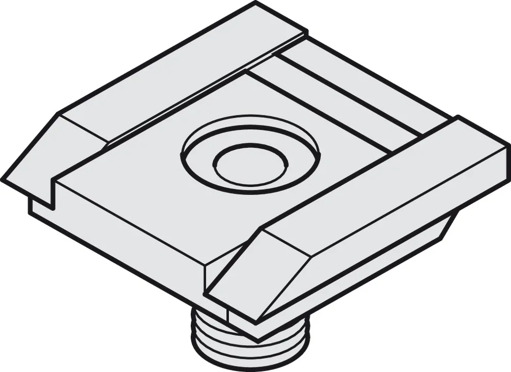 Schaarblok, voor TS 3000 en TS 5000, bovenliggende deurdranger, Geze