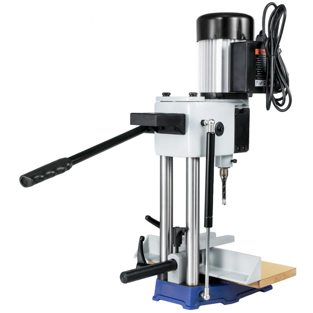VEVOR Holle Mortiser MS36127A3 Holle Beitel Mortiser 2800 rpm 750W Tafel Mortiser Beitel Boor Set voor Houtbewerking