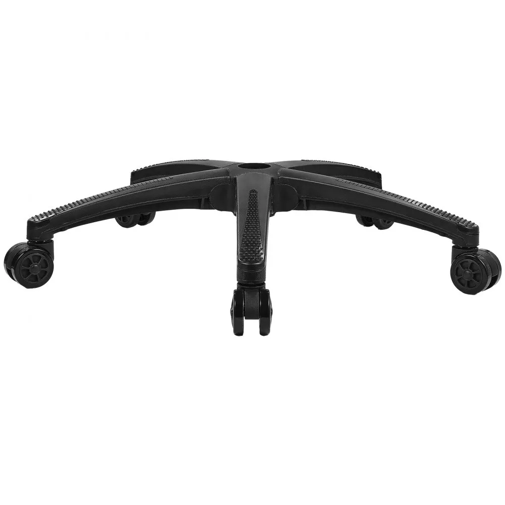 VEVOR onderstel tourniquet chroom Φ710 mm draaistoelonderstel 1134 kg zwart