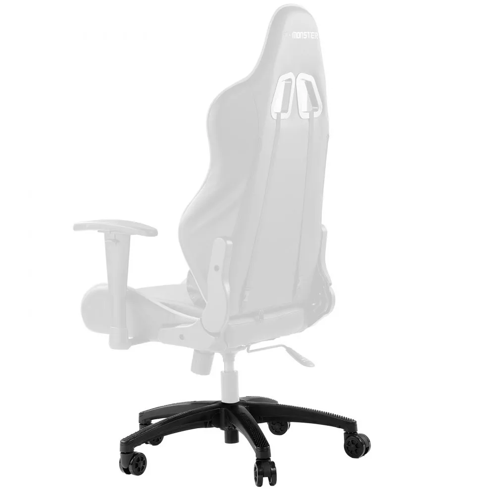 VEVOR onderstel tourniquet chroom Φ710 mm draaistoelonderstel 1134 kg zwart